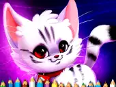 Cute Kitty Coloring