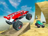 Mega Ramp Monster Truck Race